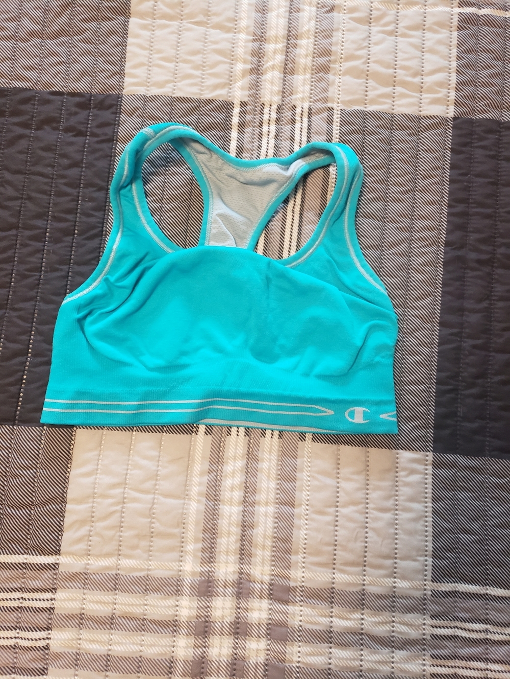 Champion Turquoise Racerback Sports Bra